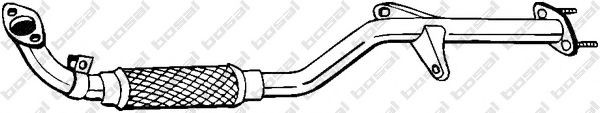 BOSAL Exhaust Pipe Article number: 801-137 cheaply