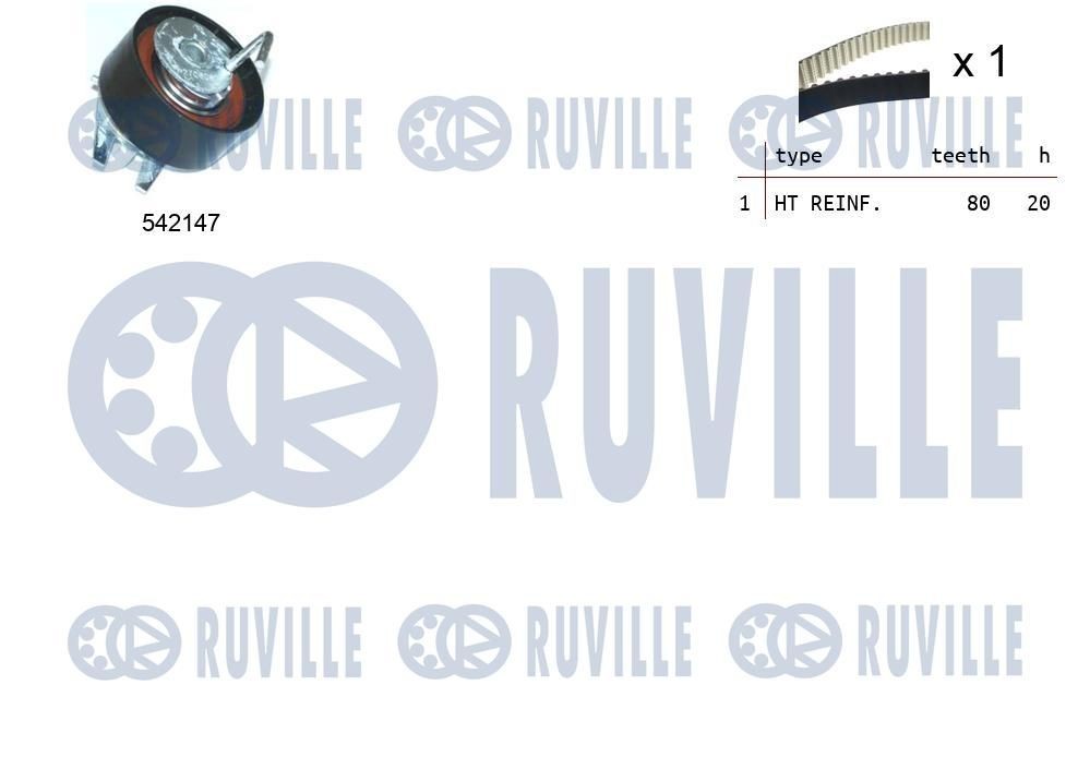 RUVILLE Water pump Article number: 65324 cheaply