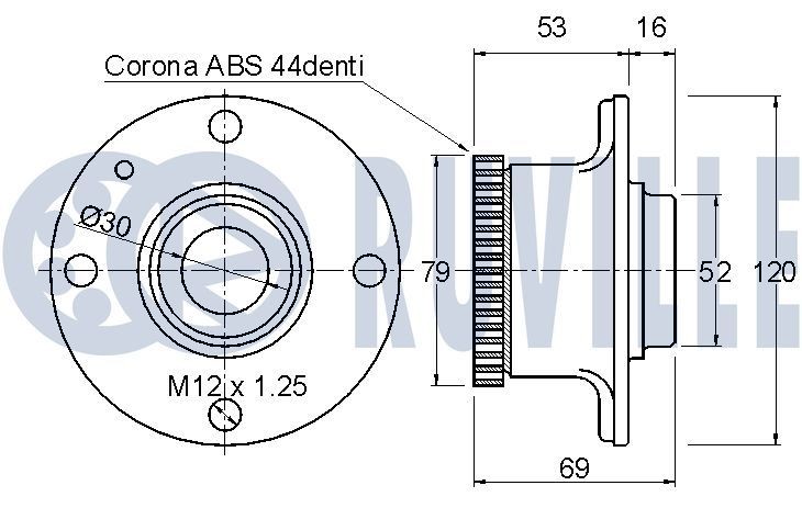 RUVILLE Dust cover kit, shock absorber Article number: 817700 cheaply