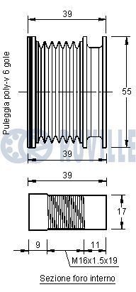 RUVILLE 3468009 Guides, timing chain NAVARA 2.5 dCi 144 PS Diesel