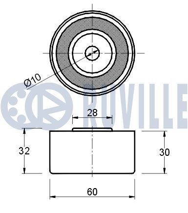 RUVILLE Rubber Buffer, suspension Article number: 835416 cheaply
