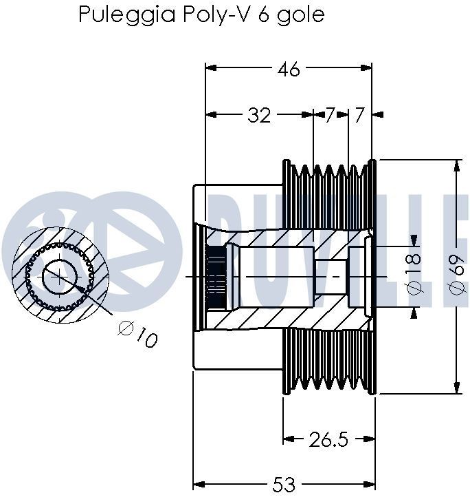 RUVILLE 5660950 Pulley Set, timing belt 405 1.8 DT 4x4 90 PS Diesel 1992