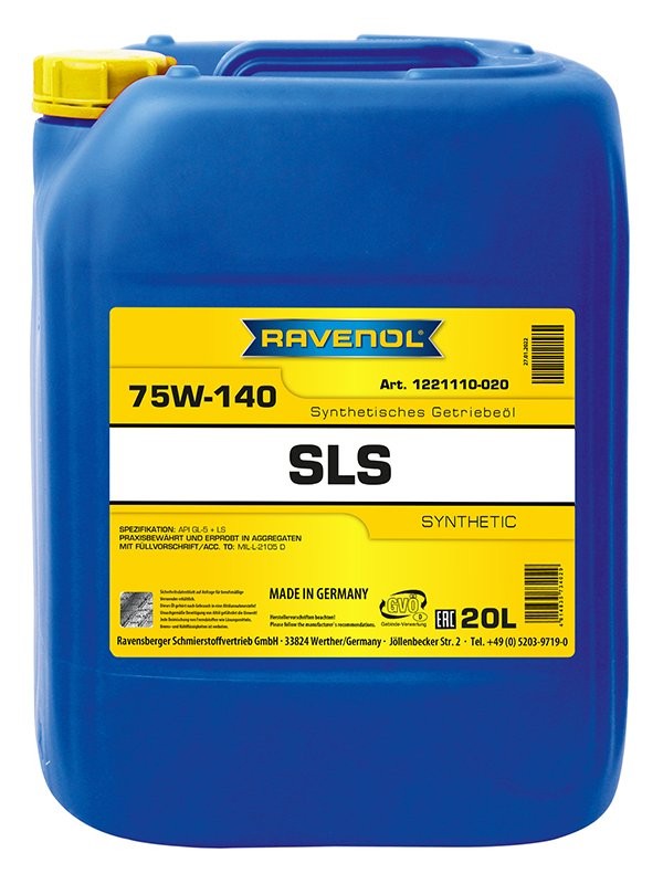 RAVENOL Akselgearolie SLS Varenummer: 1221110-020-01-999 billige