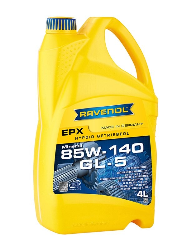 RAVENOL Akselgearolie EPX, GL-5 Varenummer: 1223211-004-01-999 billige