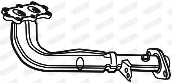 WALKER Exhaust Pipe Article number: 03486 cheaply