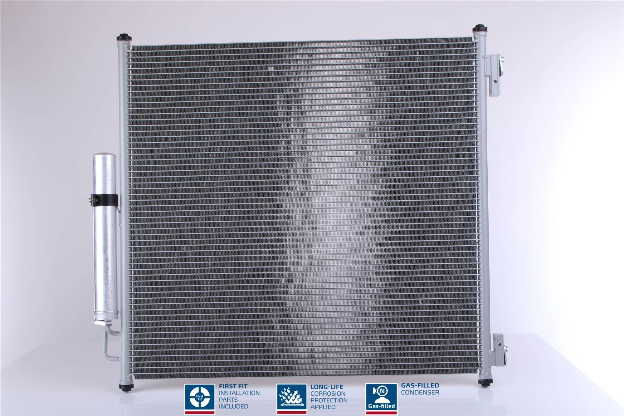 NISSENS Air conditioning condenser Article number: 940408 cheaply