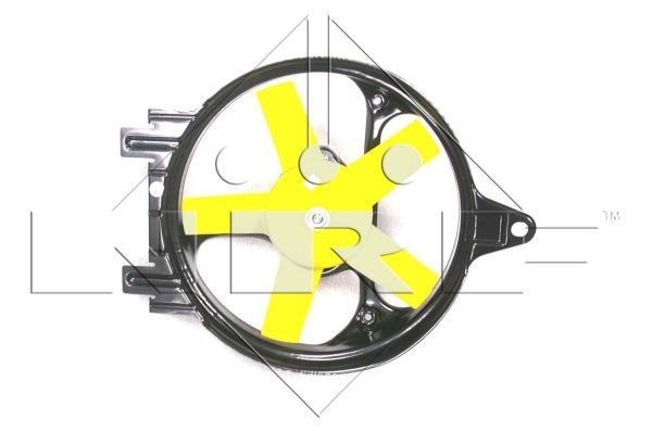 NRF Fan, radiator Article number: 47454 cheaply