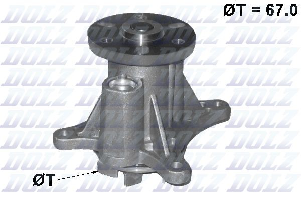 DOLZ Water pump Article number: C140 cheaply