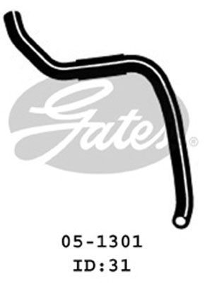 GATES Radiator hose Article number: 05-1301 cheaply