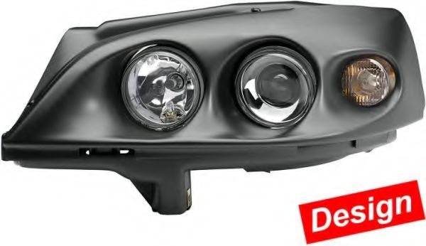HELLA Headlight set Article number: 1DL 008 521-851 cheaply