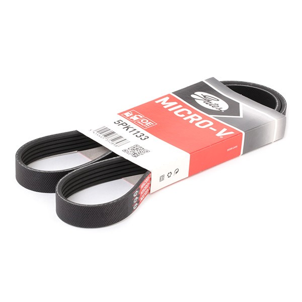 GATES Serpentine belt Article number: 5PK1133 cheaply