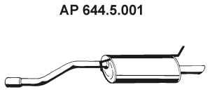 EBERSPÄCHER Lõppsummuti Artikli number: 644.5.001 soodsalt