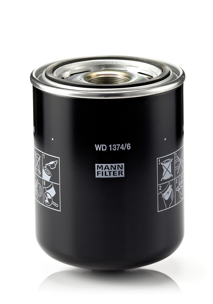 MANN-FILTER Filter, arbejdshydraulik Varenummer: WD 1374/6 billige