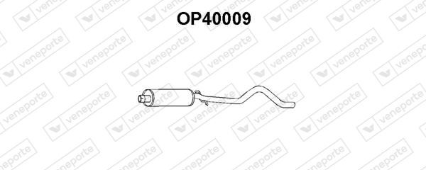 VENEPORTE Middle silencer Article number: OP40009 cheaply
