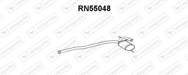 VENEPORTE Middle silencer Article number: RN55048 cheaply
