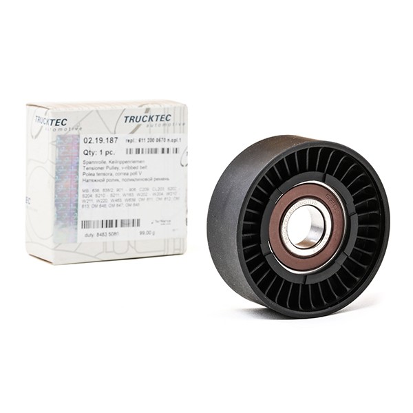 TRUCKTEC AUTOMOTIVE Tensioner pulley Article number: 02.19.187 cheaply