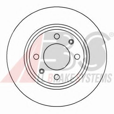 A.B.S. Brake disc Article number: 15841 OE cheaply