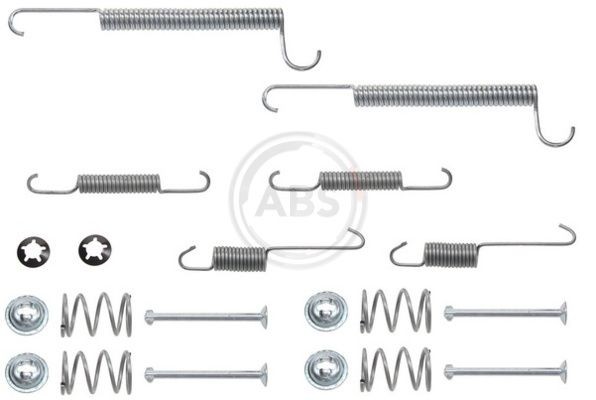 A.B.S. 0630Q Kit accessori, Ganasce freno CARLTON 2.2 i 115 CV Benzina 1986