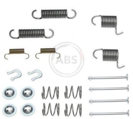 A.B.S. 0834Q Accessory Kit, brake shoes FOURTRAK 2.8 TD (F70, F75, F80, F85) 102 PS Diesel 1998