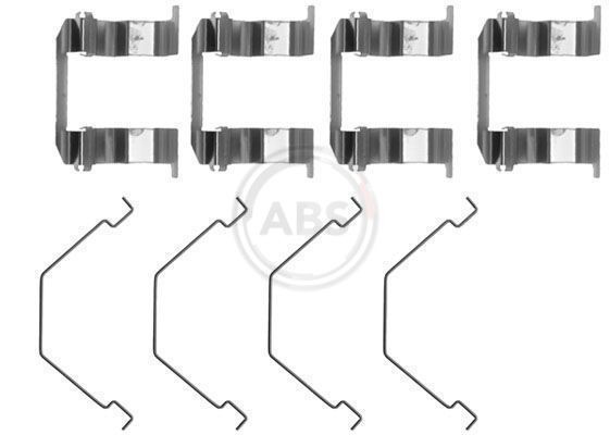 A.B.S. 1158Q Accessoireset, schijfremblok 626 1.8 (GE8P) 105 PK Benzine 1998