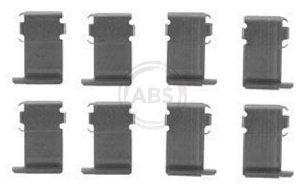 A.B.S. 1162Q Lisakomplekt, ketaspiduriklotsid TERIOS 1.3 VVT-i 4x4 86 HP Bensiin