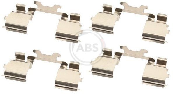 A.B.S. 1725Q Lisakomplekt, ketaspiduriklotsid Daily 2.3 35C12 V, 35C12 V/P, 35S12 V, 35S12 V/P 116 HP Diisel 2012