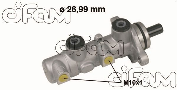 CIFAM Peapiduri silinder Artikli number: 202-588 soodsalt