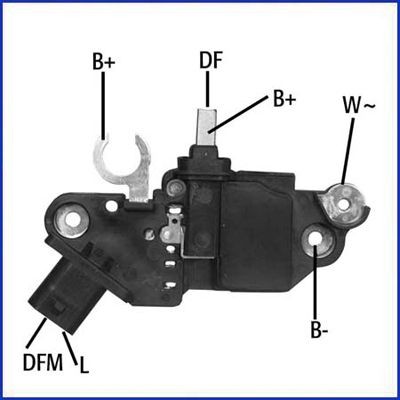 HITACHI Alternator Regulator Article number: 130595 cheaply