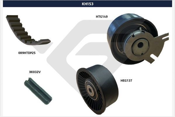 HUTCHINSON Timing belt kit Article number: KH 153 cheaply