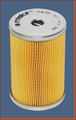 MISFAT Fuel filter Article number: F670 cheaply