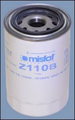 MISFAT Oil filter Article number: Z110B cheaply