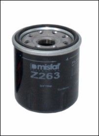 MISFAT Oil filter Article number: Z263 cheaply