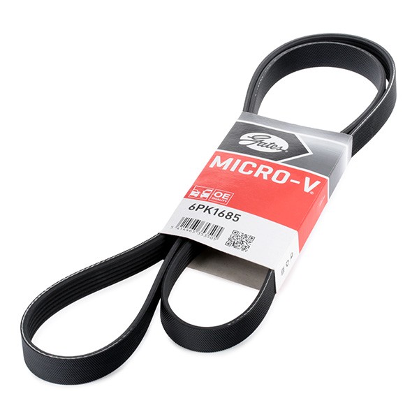 GATES Serpentine belt Article number: 6PK1685 cheaply