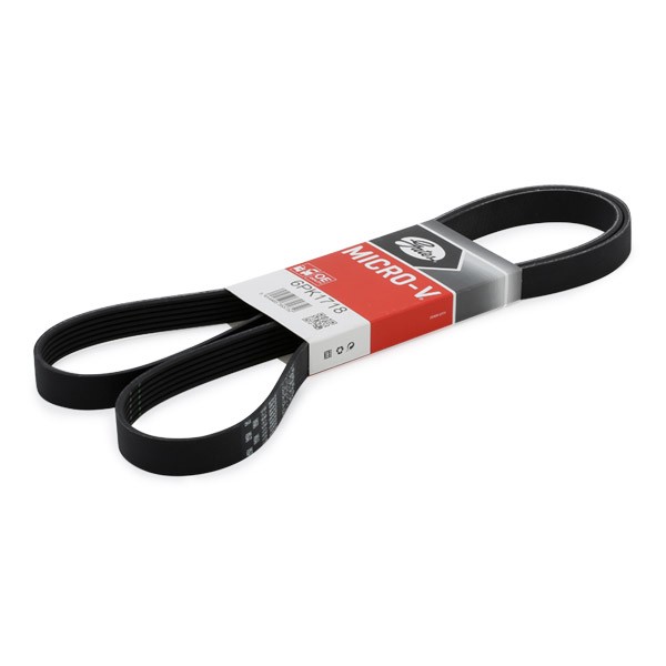 GATES Serpentine belt Article number: 6PK1718 cheaply