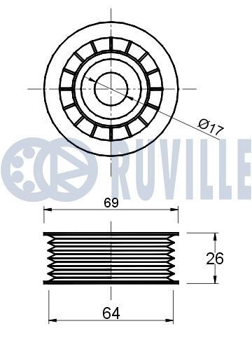 RUVILLE Paigutus, Mootor Artikli number: 325804 soodsalt