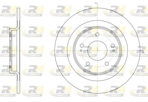 ROADHOUSE Brake disc Article number: 61528.00 cheaply