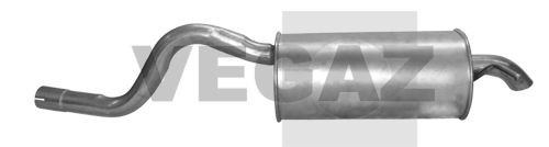 VEGAZ Rear silencer Article number: RS-424 cheaply