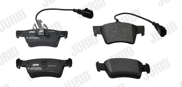 JURID Brake pad set Article number: 573390J-AS cheaply