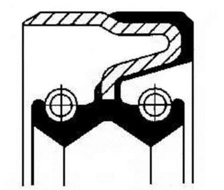 CORTECO Shaft Seal, transfer case Article number: 01029601B cheaply