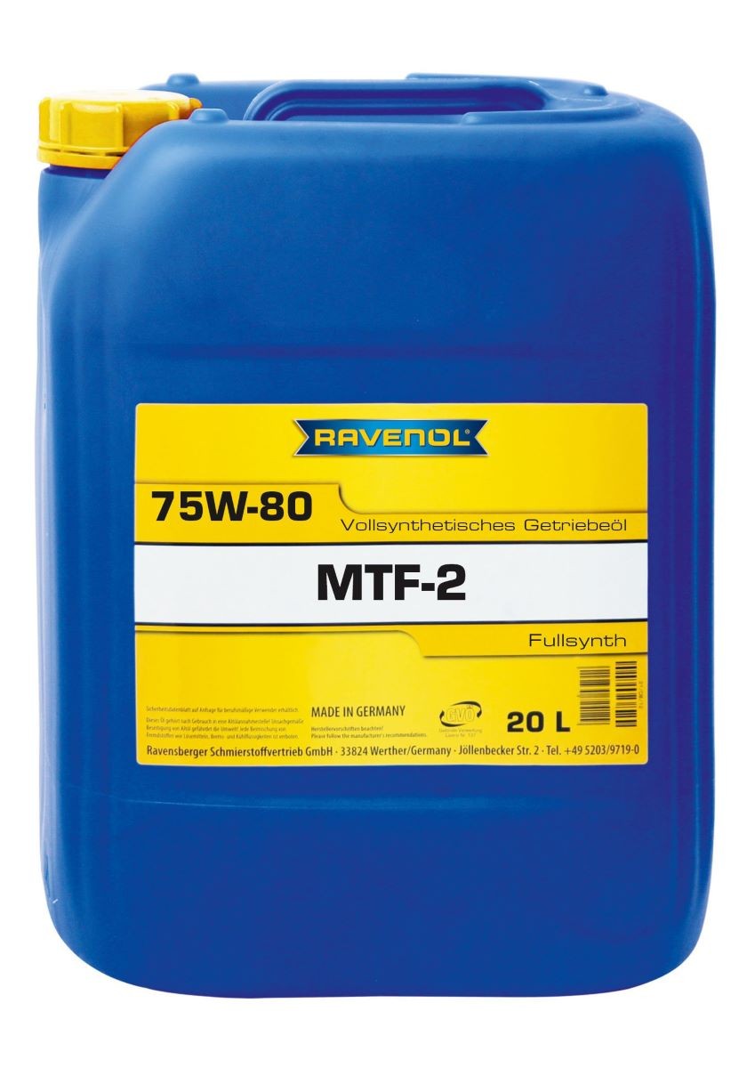 RAVENOL Transmission fluid MTF-2 Article number: 1221103-020-01-999 cheaply
