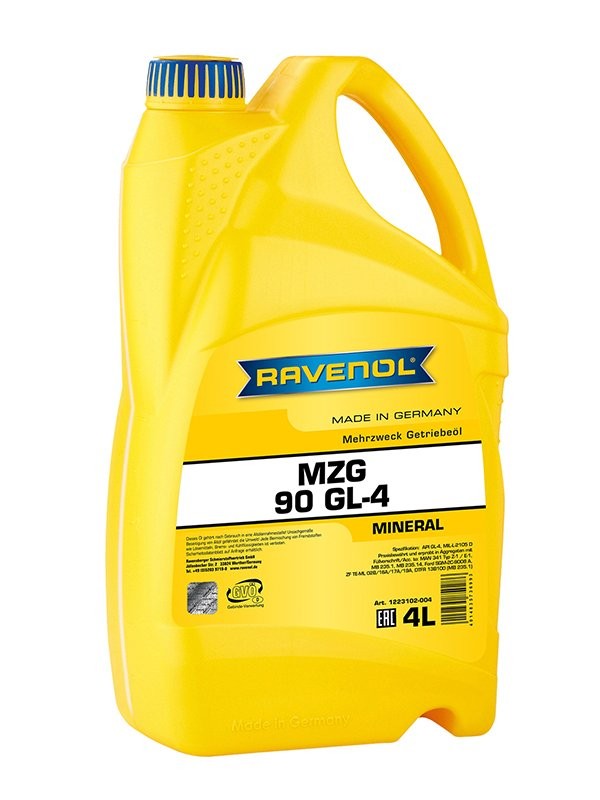 RAVENOL Transmission fluid MZG, 90 GL-4 Article number: 1223102-004-01-999 cheaply