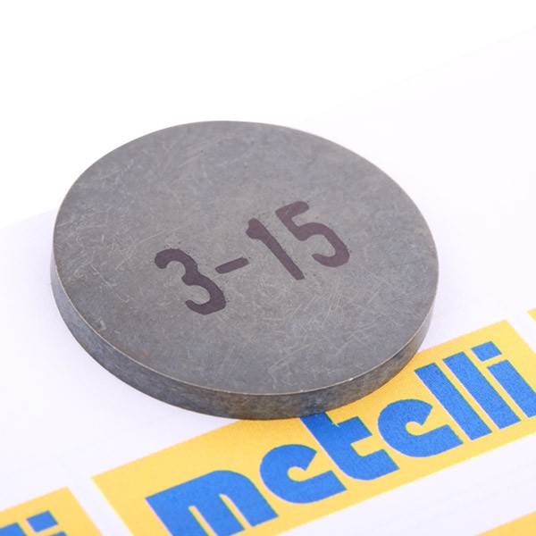 METELLI 03-0014 Adjusting Disc, valve clearance TEMPRA 1.4 i.e. 69 PS Petrol 1998