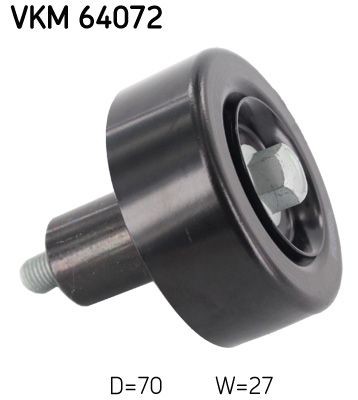 SKF Паразитна / водеща ролка, пистов ремък артикулен номер: VKM 64072 евтино