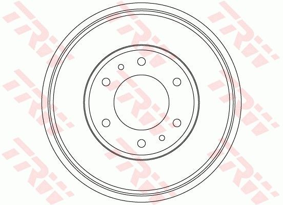 TRW Brake drum Article number: DB4423 cheaply