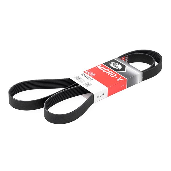 GATES Serpentine belt Article number: 7PK1675 cheaply