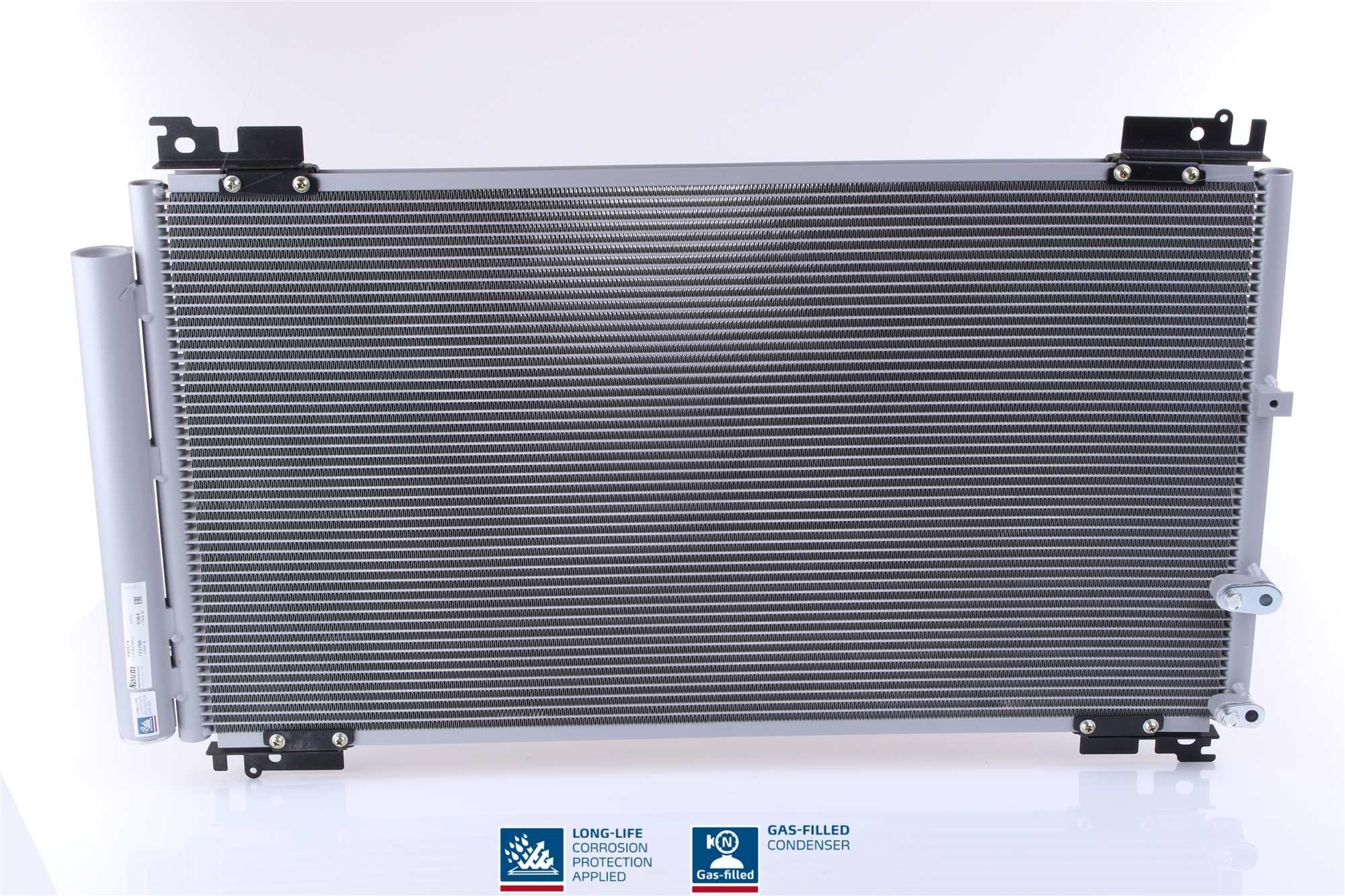 NISSENS Air conditioning condenser Article number: 940574 cheaply