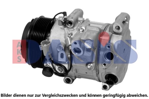 AKS DASIS Air conditioning compressor Article number: 852821N cheaply