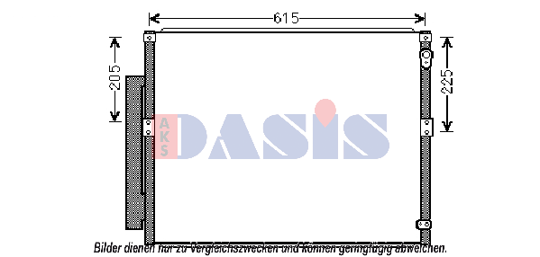 AKS DASIS High Pressure Line, air conditioning Article number: 885809N cheaply