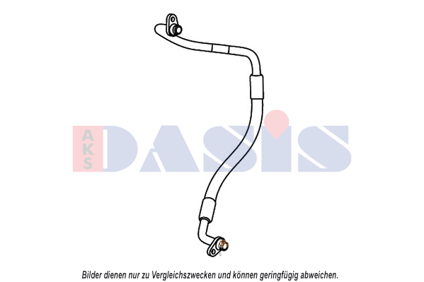 AKS DASIS High Pressure Line, air conditioning Article number: 885898N cheaply
