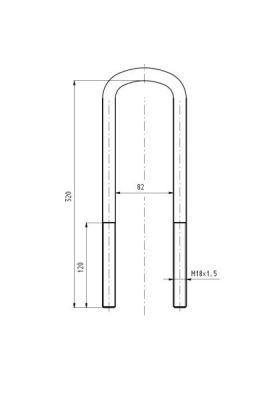 S-TR Monteringsbolt Varenummer: STR-M10X1,5/140-1 billige